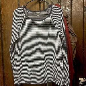 Striped Eddie Bauer sweater